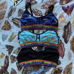 TomboyX Scoop bra set